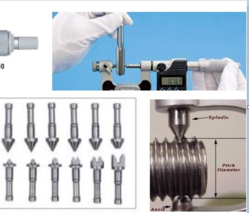 Các phương pháp đo và kiểm tra ren