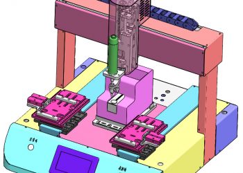Chia sẻ file thiết kế máy của máy bắn vít tự động