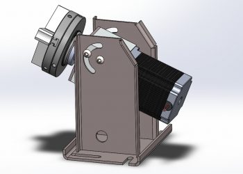 Trục xoay khắc laser, cnc chính xác