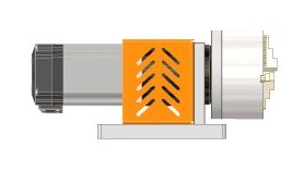 Cụm trục 4 chính xác cao dành cho cnc kim loại